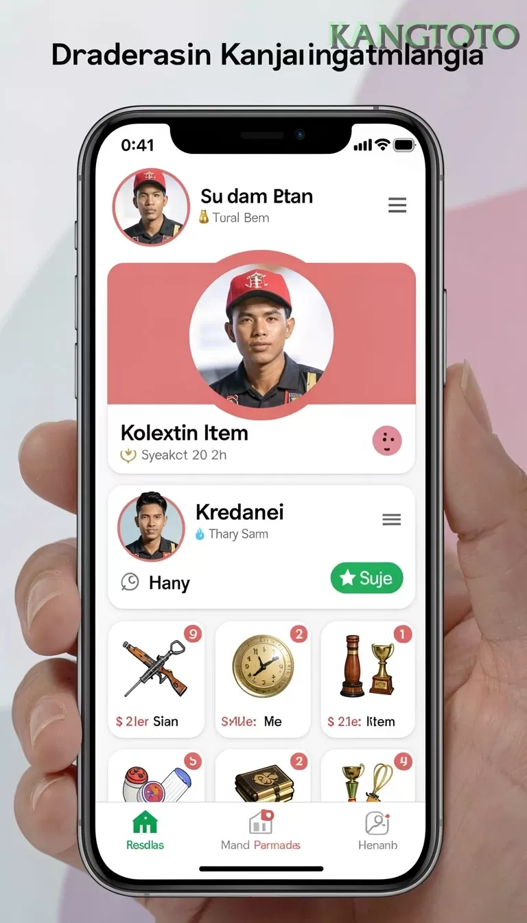 Cuplikan layar LUCKSVIP — aktivitas