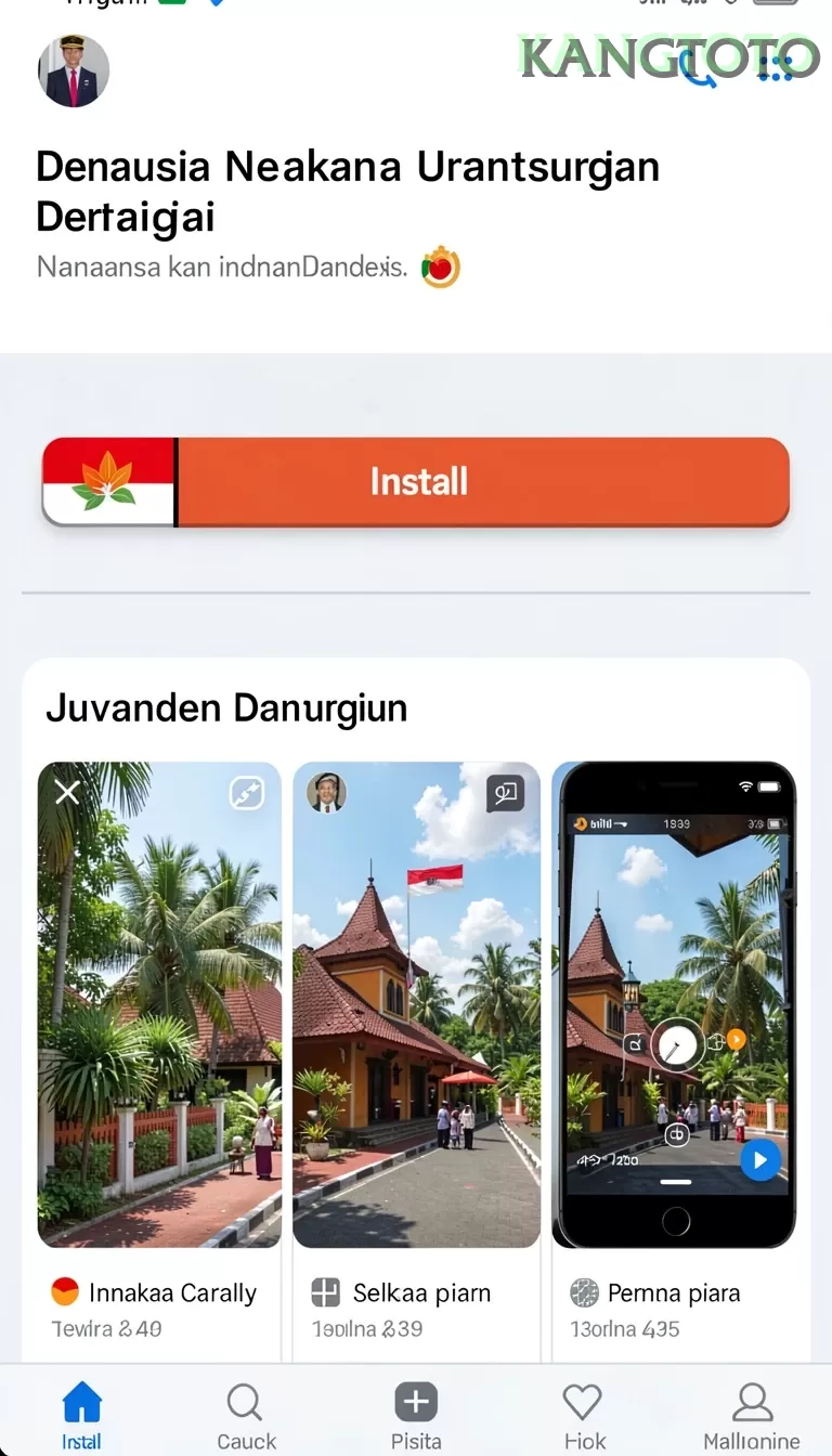 Cuplikan layar JOKER11 — aktivitas