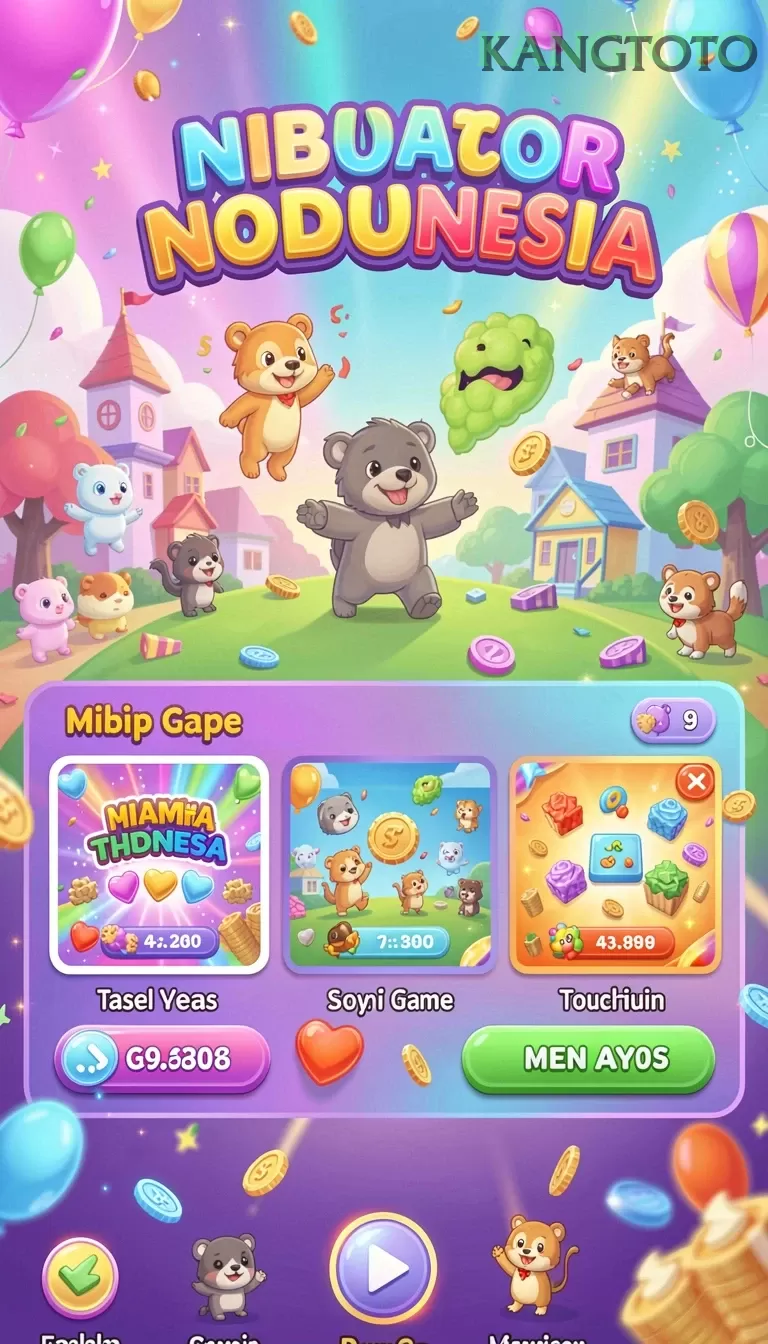 Cuplikan layar JOKER11 — menu navigasi